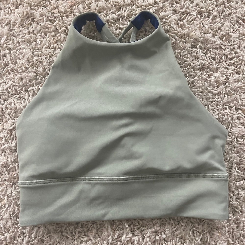 Lululemon Size 4 Hunter Green Bra